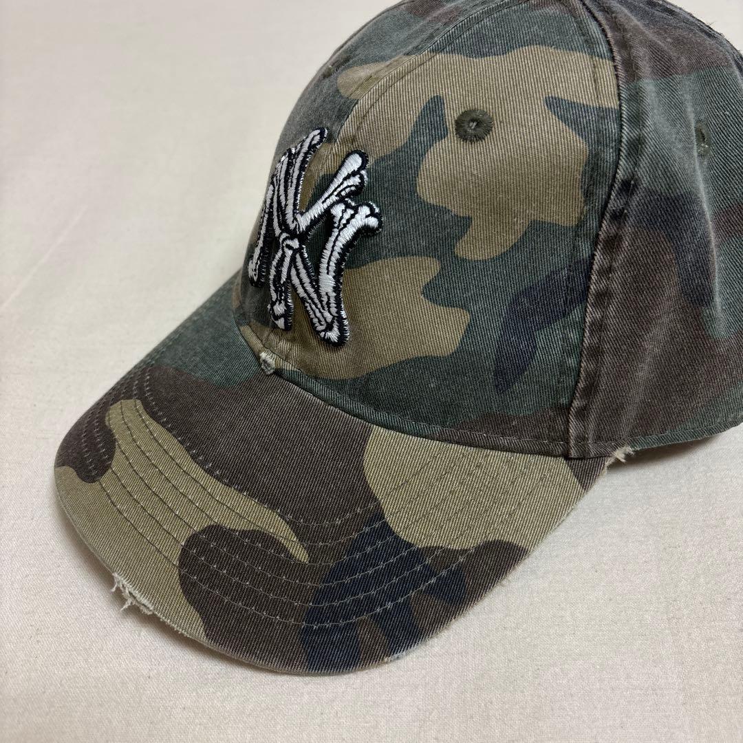 BASICKS×F.M.C.D Camo NY Cap