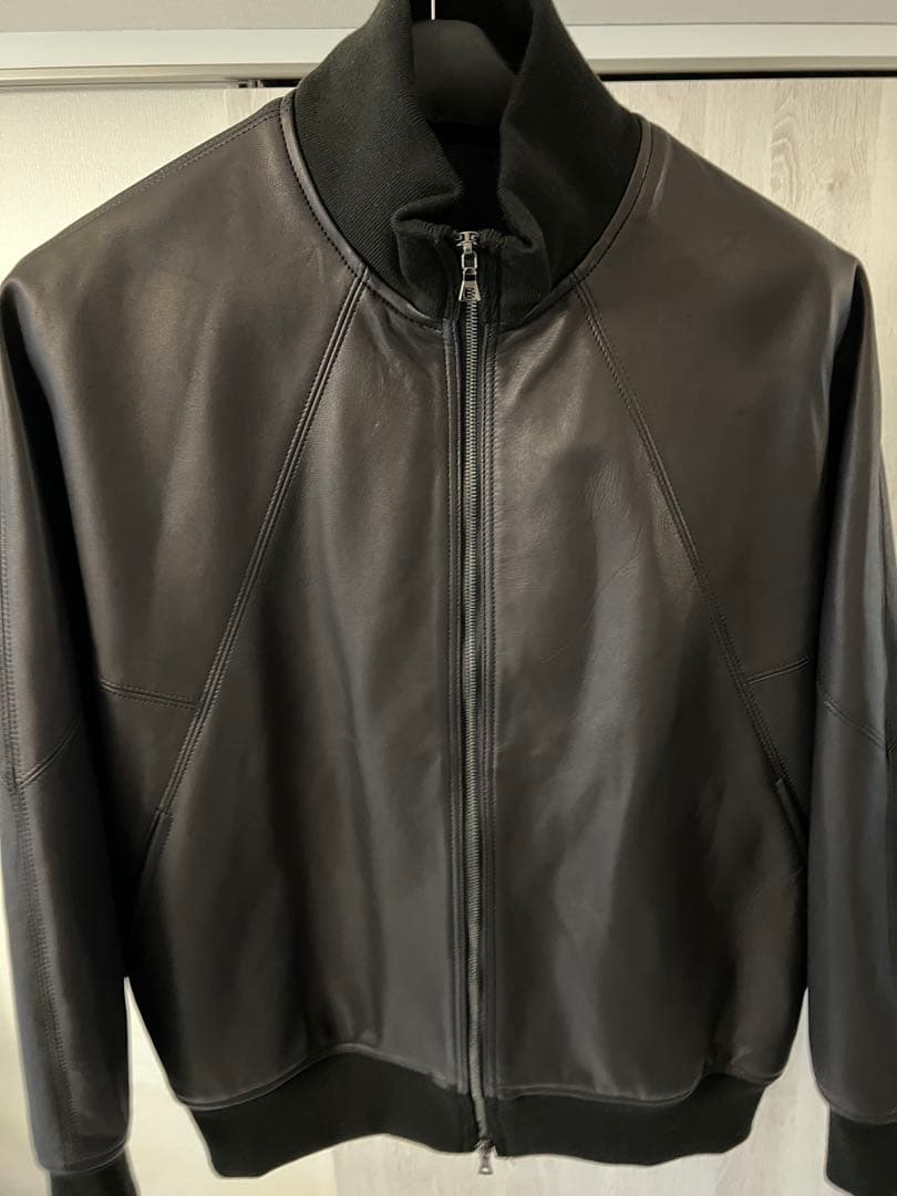 ブラームスwagamama Ex. Spain ラムレザートラックジャケット - メルカリ