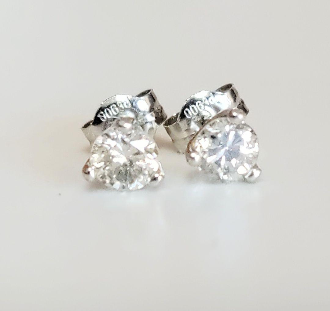 Pt900 ダイヤモンド 0.50ct スタッドピアス ジュワイヨ・正美堂