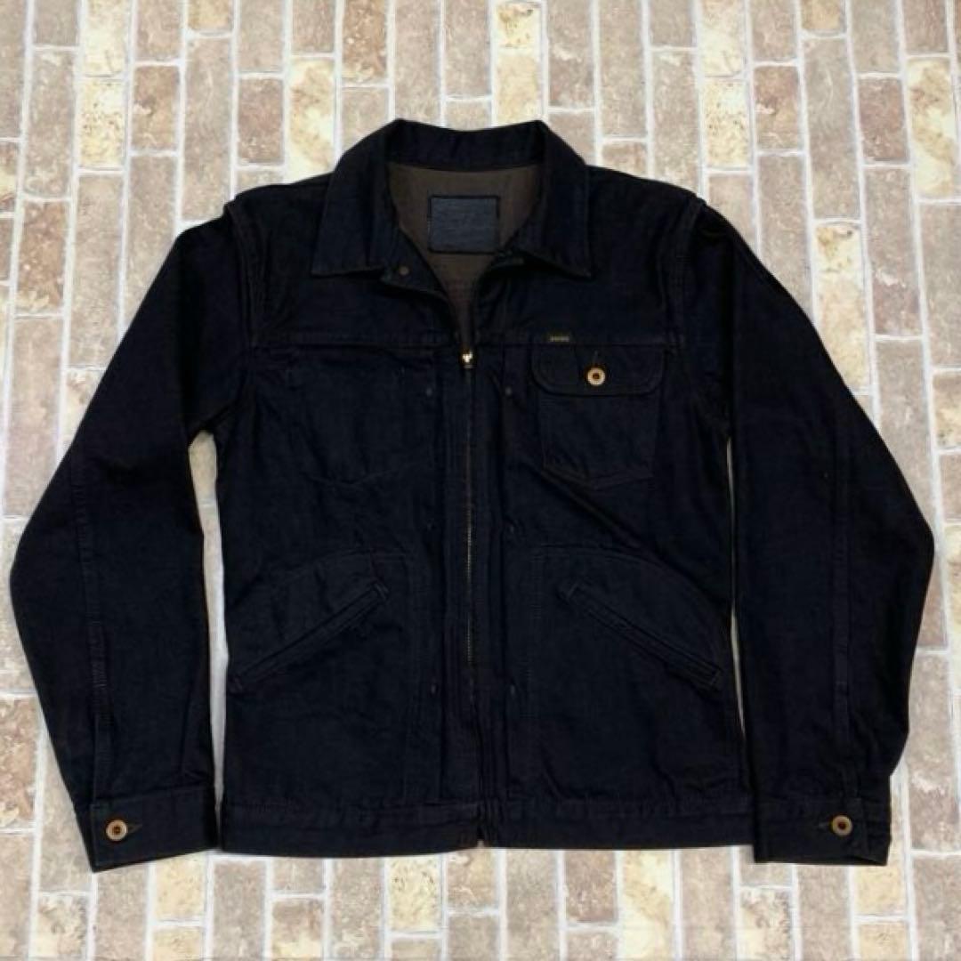 Trophy Clothing トロフィークロージング ブラックデニムジャケット TROPHY CLOTHING（トロフィークロージング） 2505 Authentic Denim