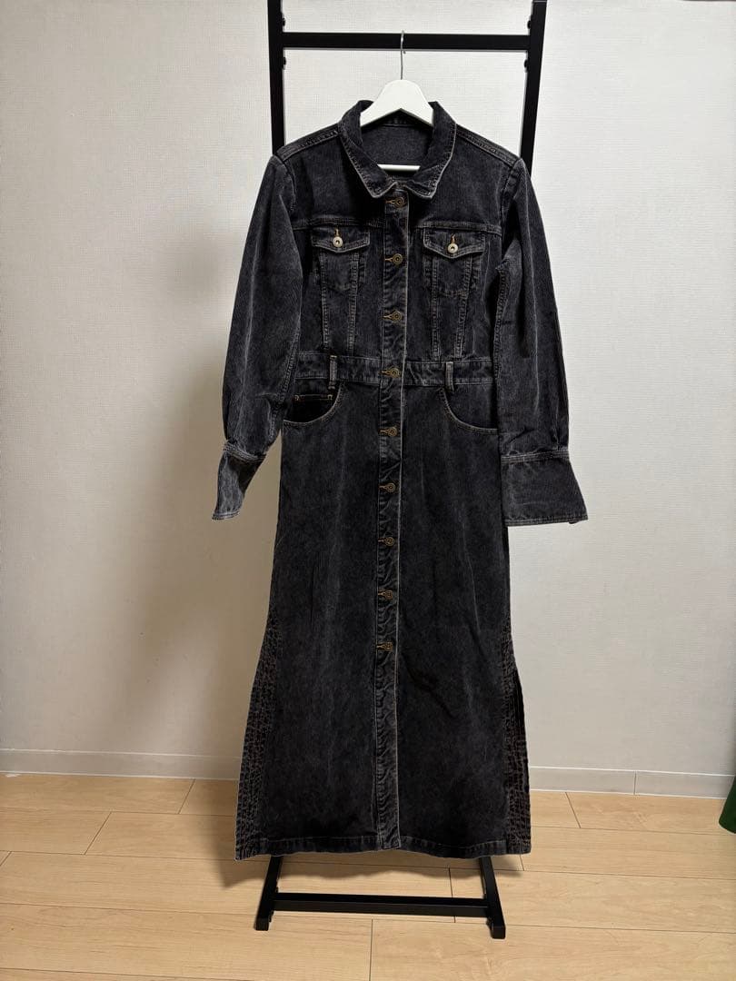 新品 Ameri I LINE CORDUROY SHIRT DRESS S I LINE CORDUROY SHIRT DRESS