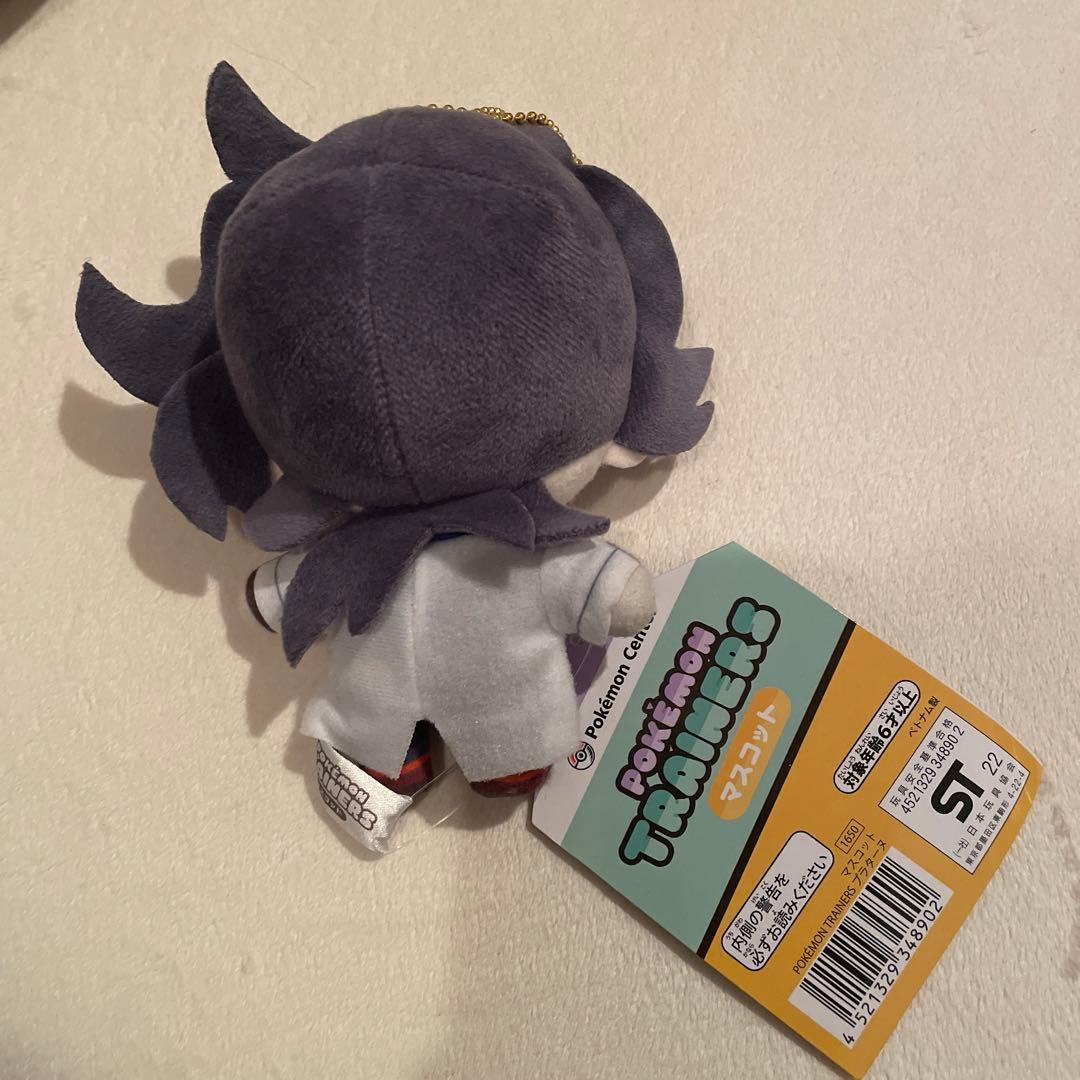 即購入OK】ぬいぐるみ プラターヌ博士 マスコット ポケモントレーナー
