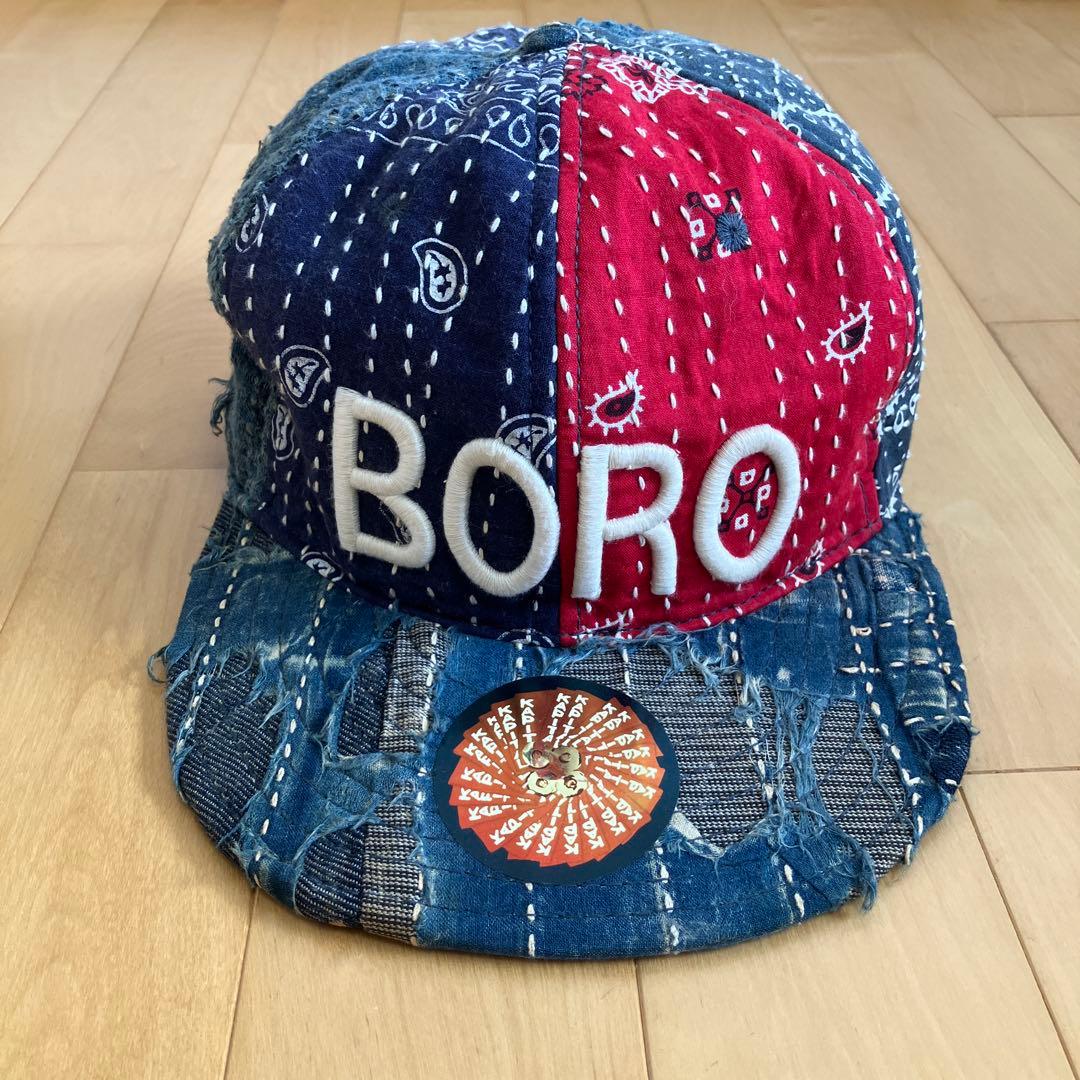 【好雰囲気】KAPITAL キャピタル　BORO キャップ 好雰囲気】KAPITAL キャピタル BORO キャップ - メルカリ