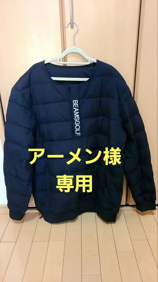 BEAMS GOLF ブラック ジャケット BEAMS（ビームス）リラックスフィット イージー ジャケット