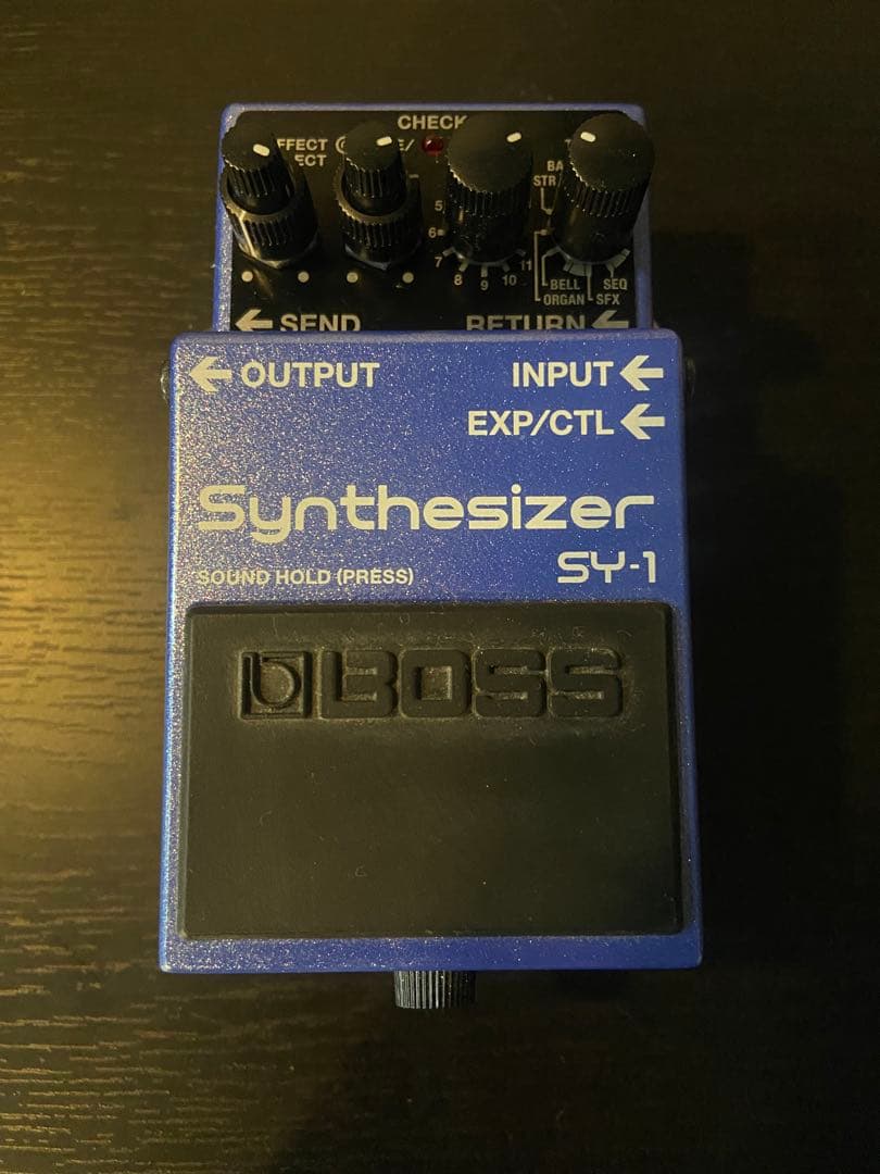 BOSS SY-1 シンセサイザーエフェクター BOSS SY-1 Synthesizer Effects Pedal with Free BIC-25A Cable
