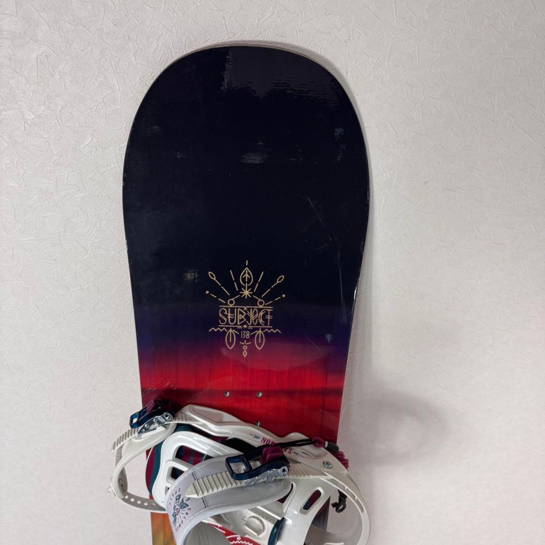 専用SALOMON レディーススノーボード 138cm ブーツ 23.5cm