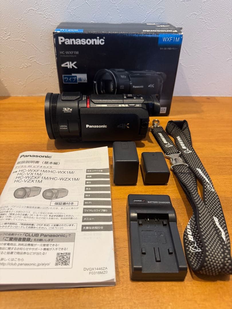 【美品】デジタル4Kビデオカメラ Panasonic HC-WXF1M Amazon.co.jp: パナソニック 4K ビデオカメラ WXF1M 64GB ワイプ撮り