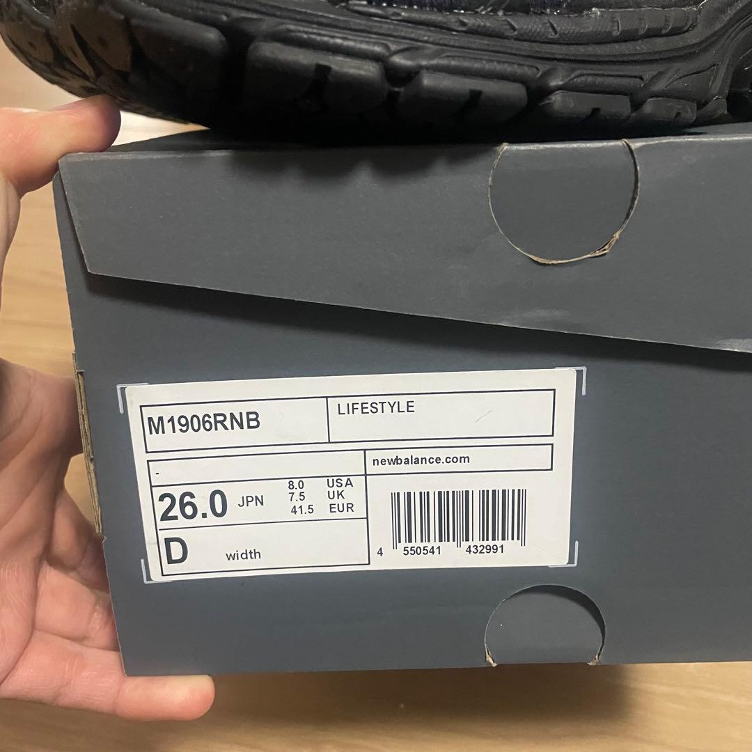 New Balance M1906RNB 26.0cm 新品未使用