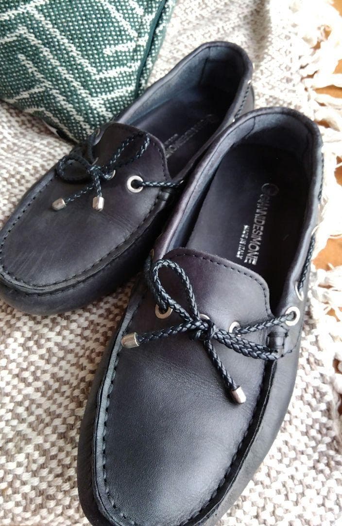 モカシン　革靴　ドライビングシューズ　ジャンニデシモーネ　メンズ　レディース モカシン 革靴 ドライビングシューズ ジャンニデシモーネ メンズ