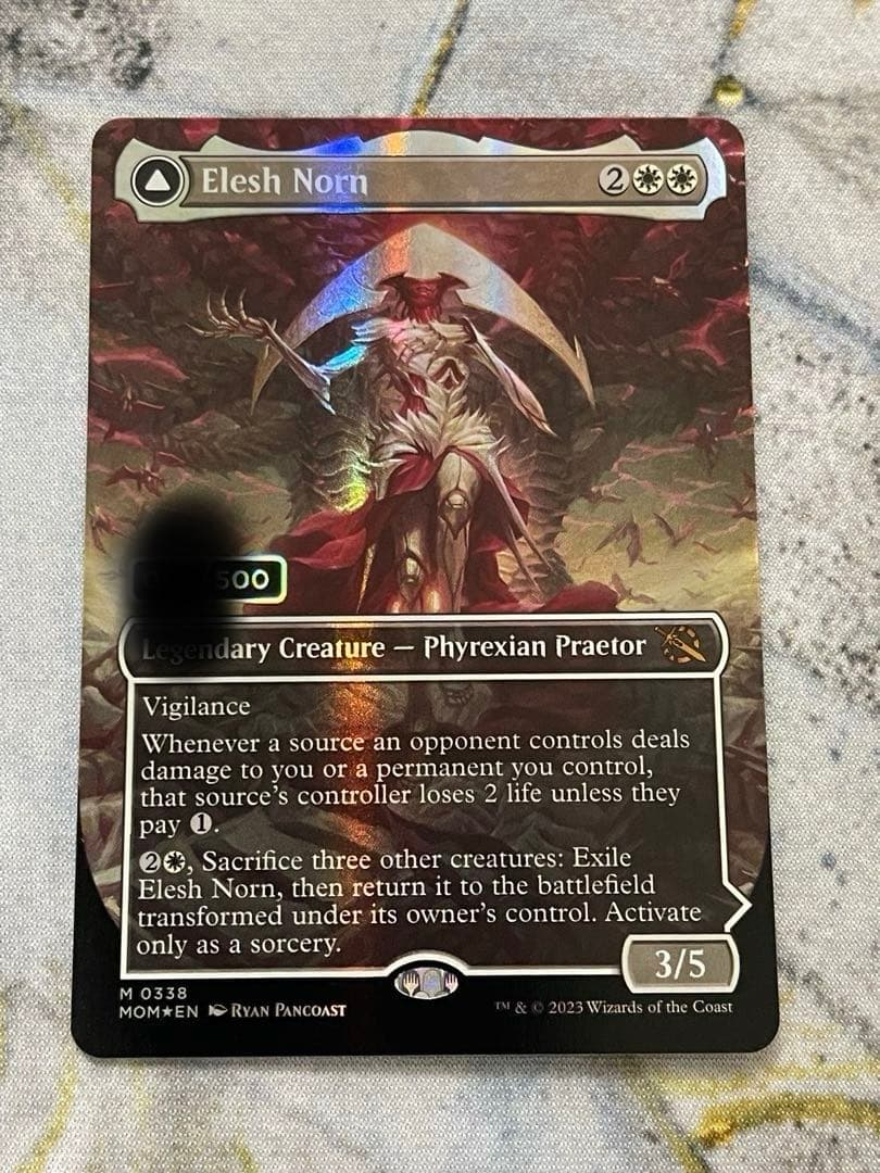 ダブルレインボウ・Foil】《エリシュ・ノーン/Elesh Norn》 - メルカリ