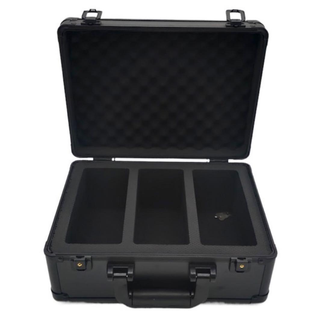 PSA BGS 鑑定済み用 アタッシュケース ストレージボックス アルミ製　3列 PSA BGS 鑑定済み用 アタッシュケース ストレージボックス アルミ製 3