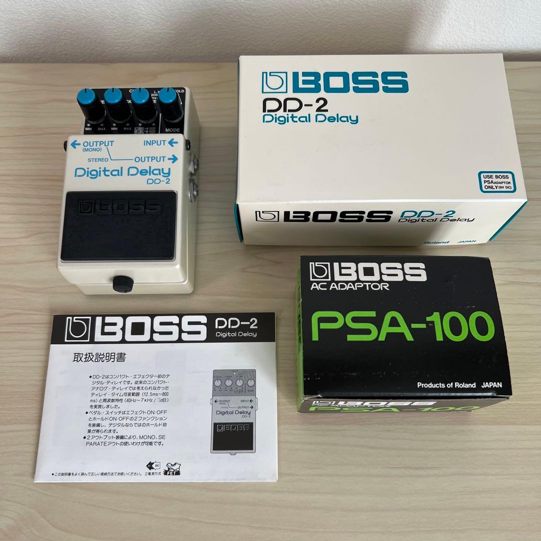 BOSS Digital Delay DD-2 (超美品)と専用AC電源 DD-2 Digital Delay（デジタルディレイ） │ BOSSマニア共和国