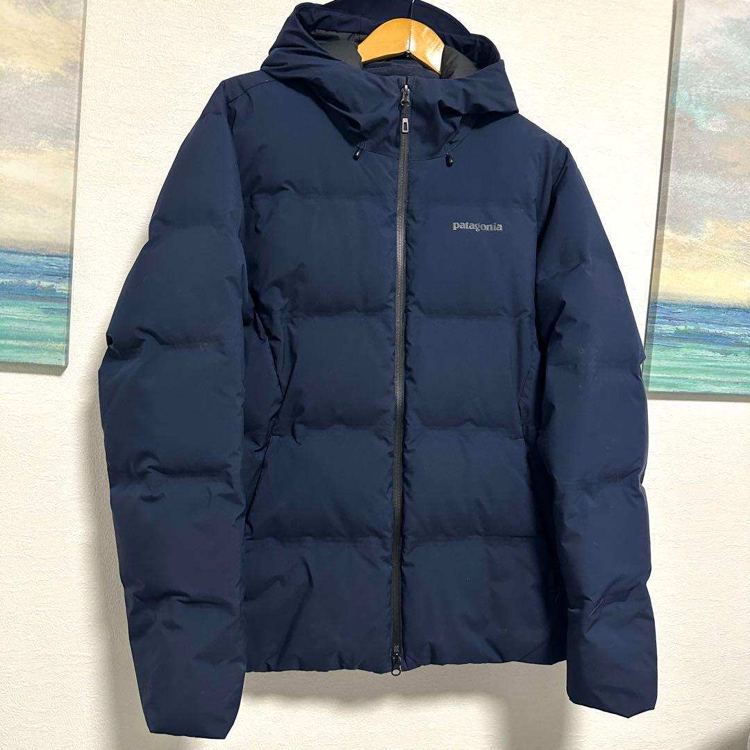 パタゴニア メンズ ジャクソングレイシャー ダウンジャケット ネイビー L 見た目は都会的、でも中身が「patagonia」なダウンジャケット Jackson