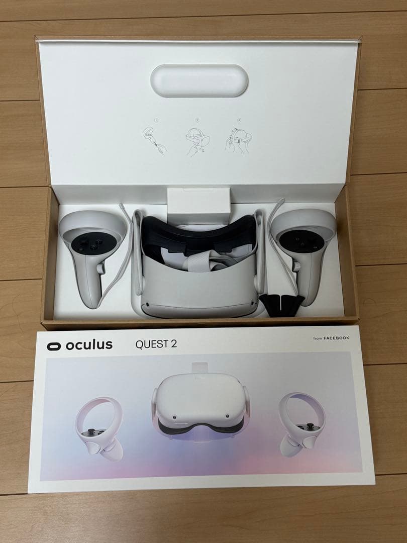 【美品】 QUEST 2 256GB オールインワンVRヘッドセット Amazon.co.jp: Meta Quest 2—完全ワイヤレスのオールインワンVRヘッド