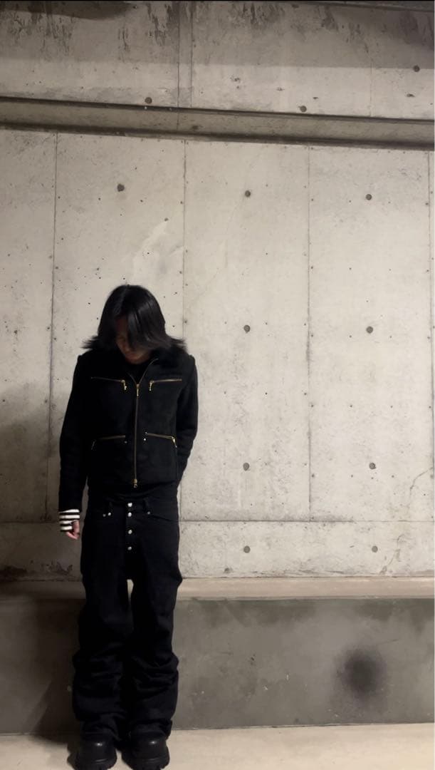 archive gimmick jacket スウェード swag opium あのarchiveのボアMA-1、swag効きすぎてて草 欲しいけど私には似合わな