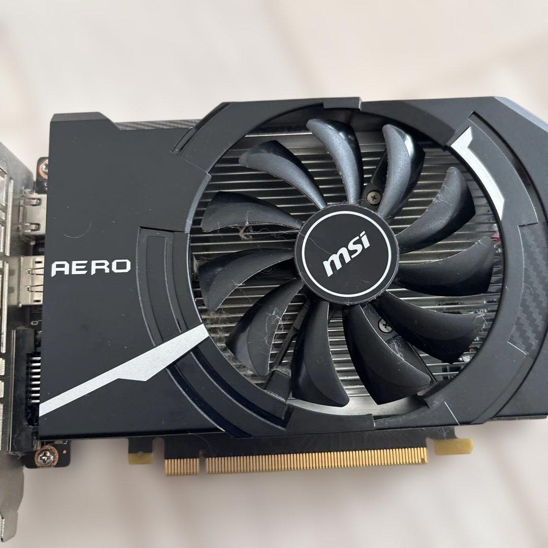 MSI GeForce GTX 1650 D6 AERO ITX 動作確認済み GeForce GTX 1650 D6 AERO ITX J OC | MSI グラフィックボード GeForce