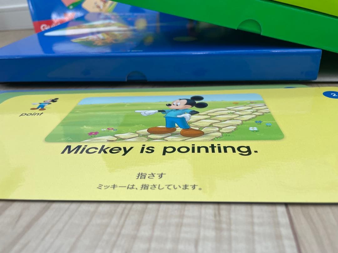 DWE ディズニー英語システム トークアロング Q&Aカードセット 642