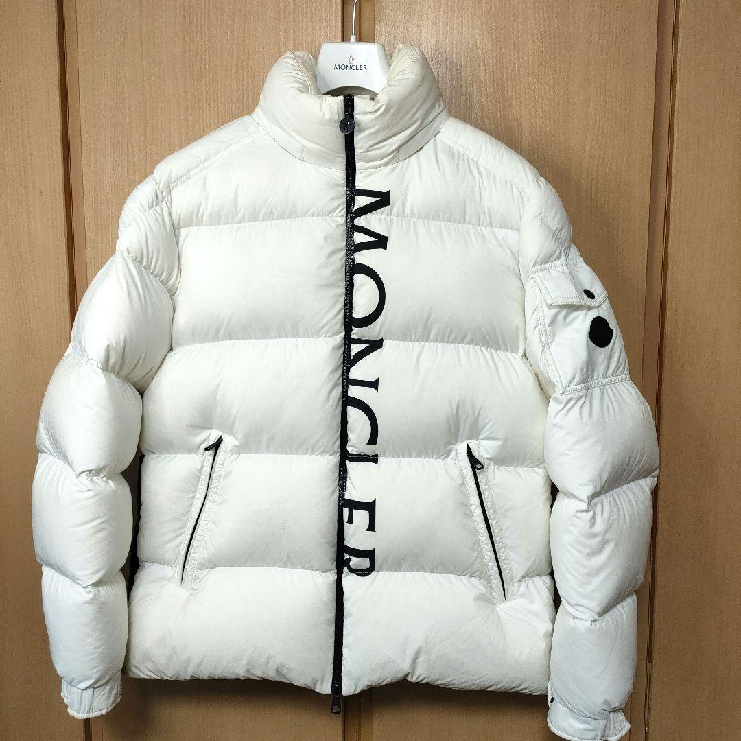 モンクレール ダウンジャケット MAURES 白 モンクレール マウレス3