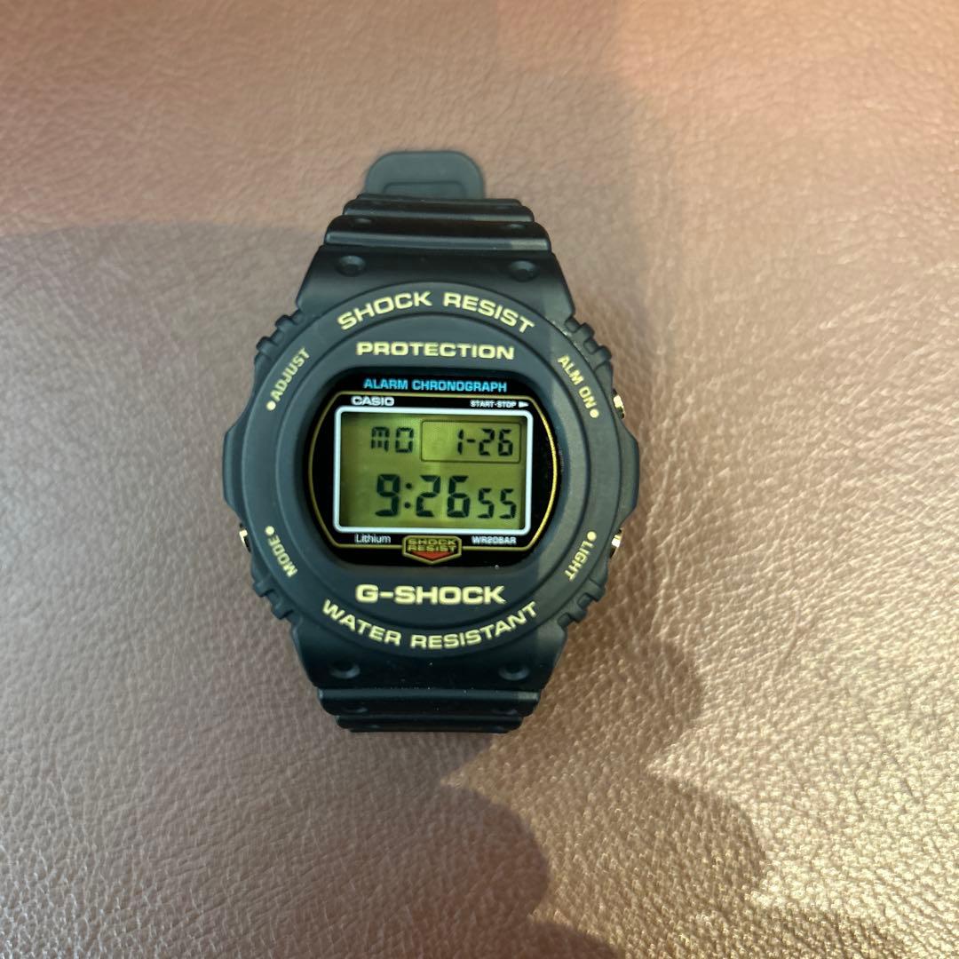 【限定希少品‼️】35周年記念限定モデル　DW-5735D-1BJR 美品 G-SHOCK Gショック ジーショック スティングモデル 35周年限定モデル
