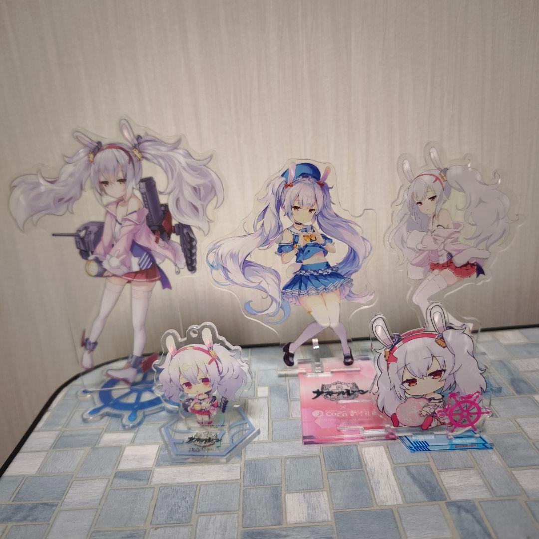 ♡*様 アズールレーン　アズレン　ラフィー　フィギュア　グッズ　カード40品