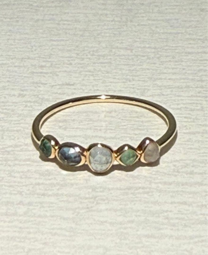 agete ゴールドリング Amazon.co.jp: [アガット] agete 【 K18ゴールドリング