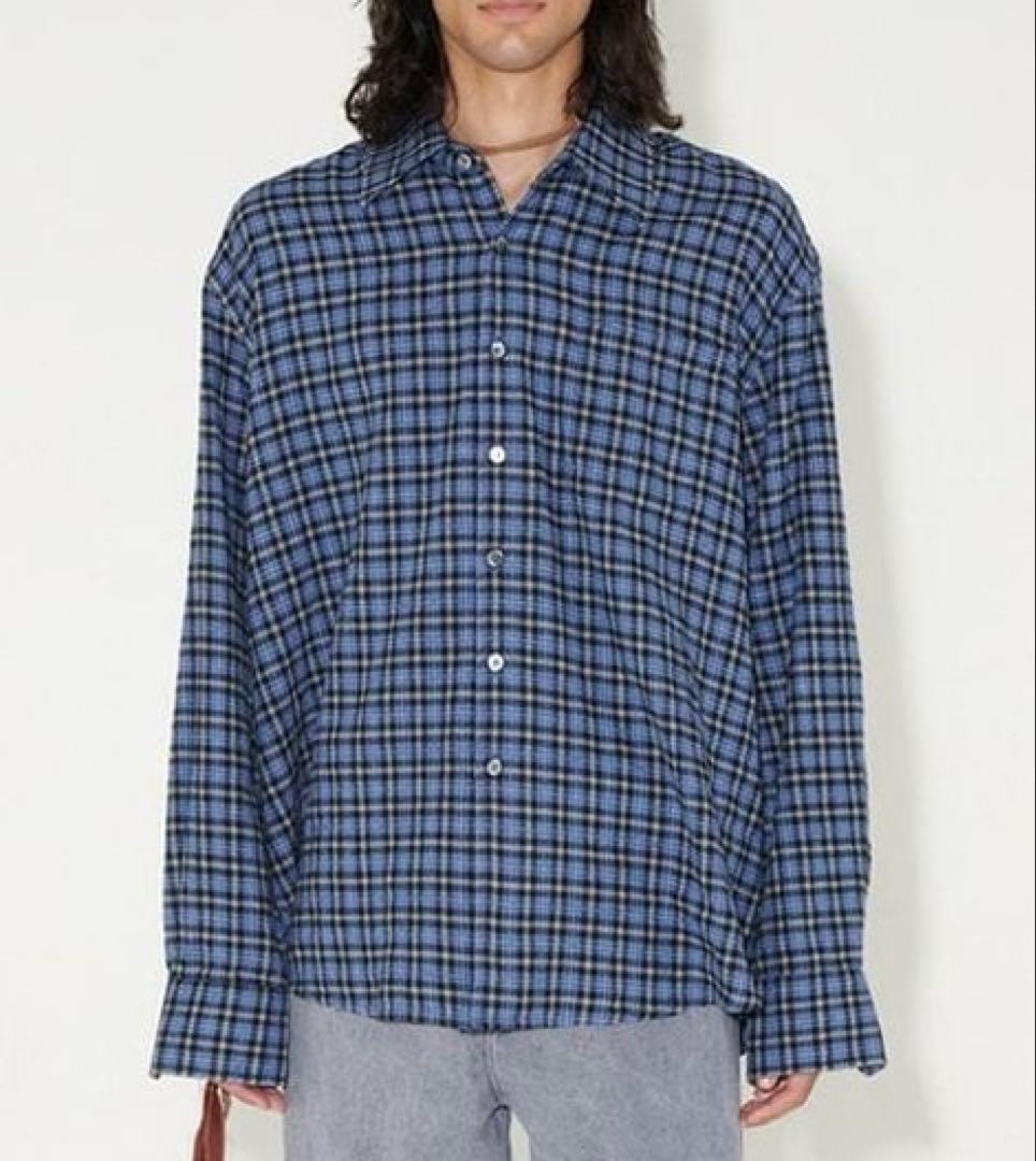 トップス OUR LEGACY ABOVE SHIRT 23AW 46 Above Shirt in Bazaar Check
