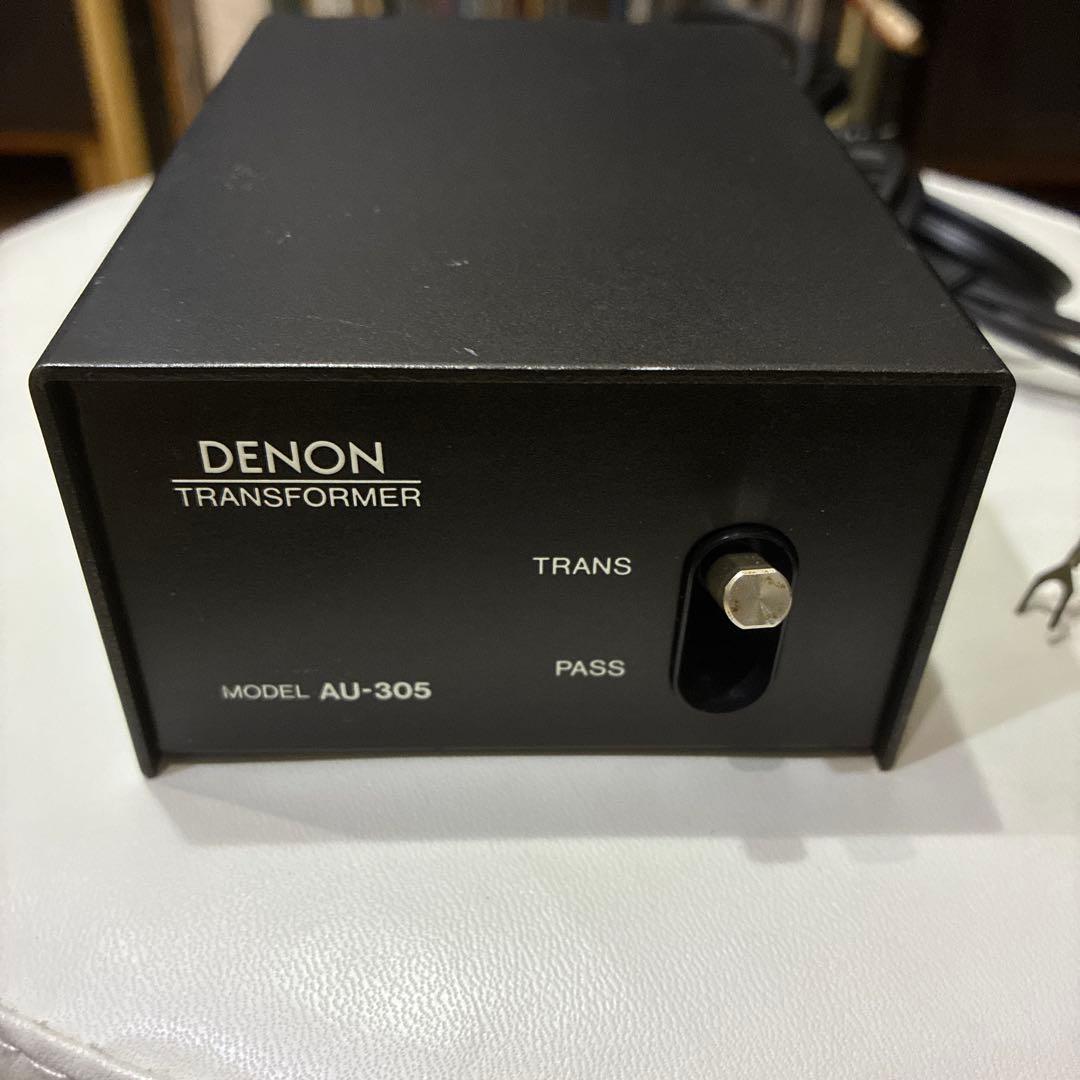 DENON AU-305 MCカートリッジトランスフォーマー Denon AU-305 Step Up Transformer for DL-103 | Stereo L/R RCA