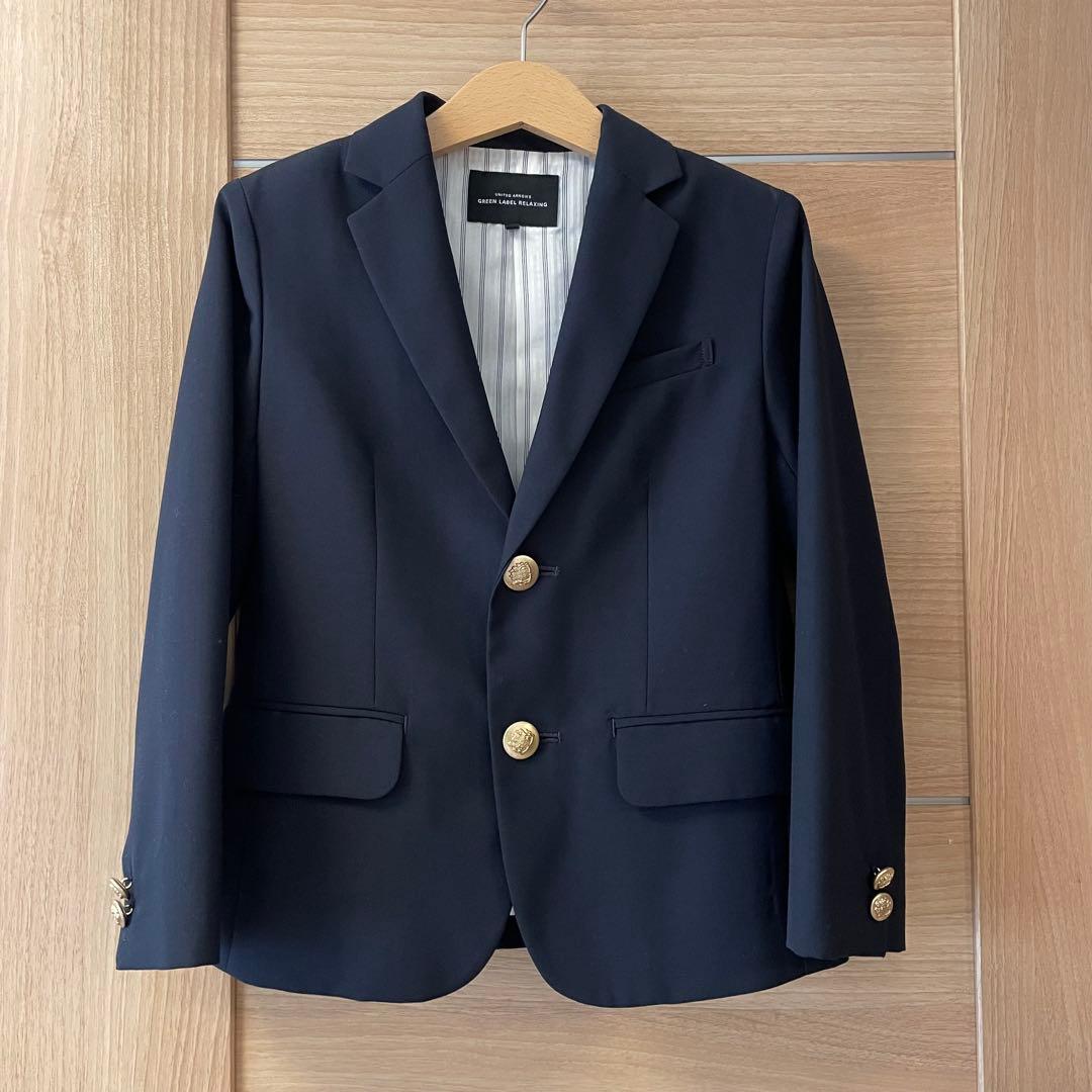 匿名配送】グリーンレーベルリラクシング フォーマル スーツ 120