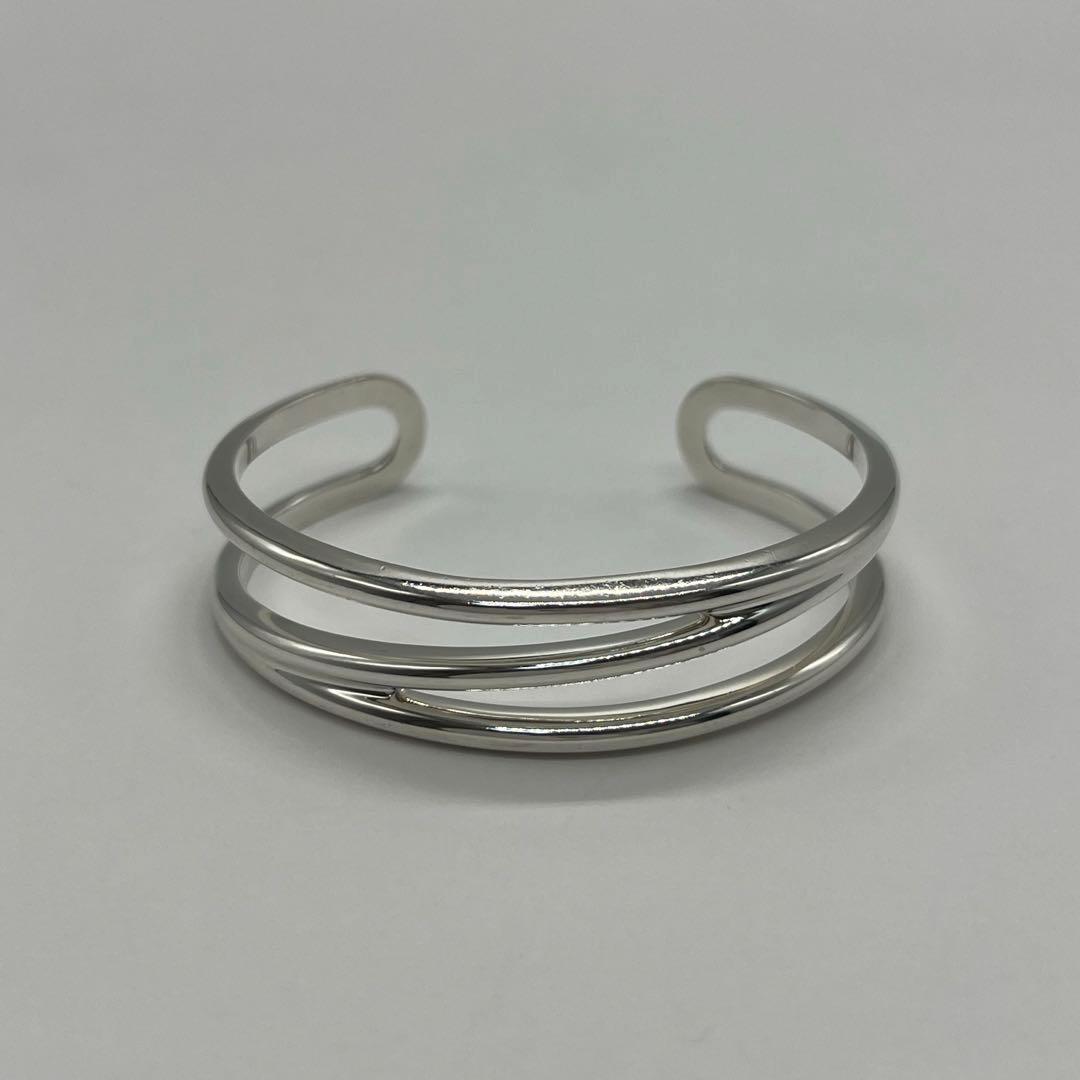 ティファニー TIFFANY ダイアゴナル バングル SV925 ヴィンテージ