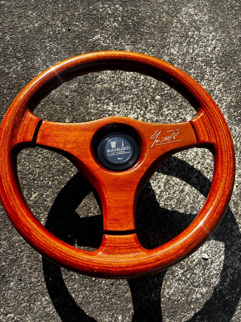 ミケロッティ michelotti 当時物 ウッド 2026年最新】ミケロッティ ステアリングの人気アイテム - メルカリ