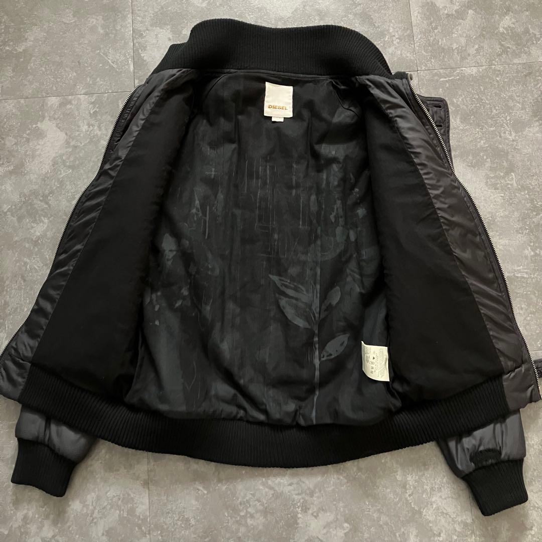 00s diesel gimmick bomber jacket Y2K 短丈 - メルカリ