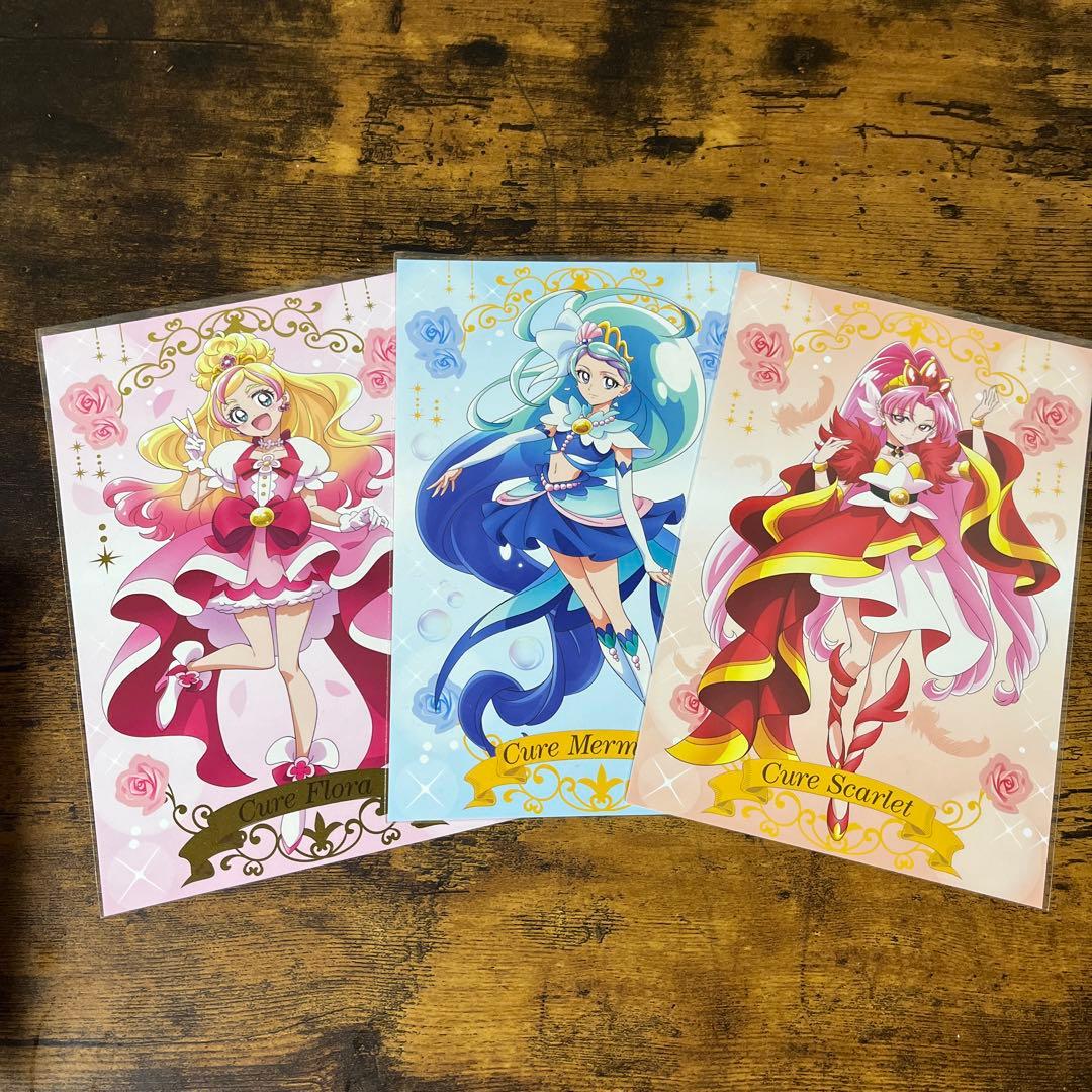 プリンセスプリキュア キュアフローラ キュアマーメイド キュア