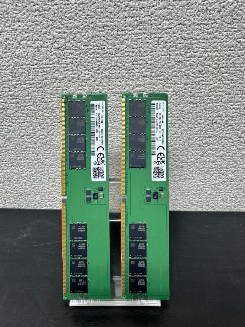 メモリーSAMSUNG DDR5 4800MHz 64GB (32GBx2) Samsung 64GB (2x32GB) DDR5 5600MHz PC5-44800 CL46 UDIMM 2Rx8 Dual