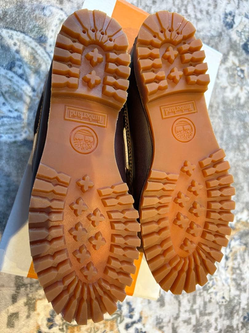 Timberland ブラウン ローファー　3eye 24.5cm