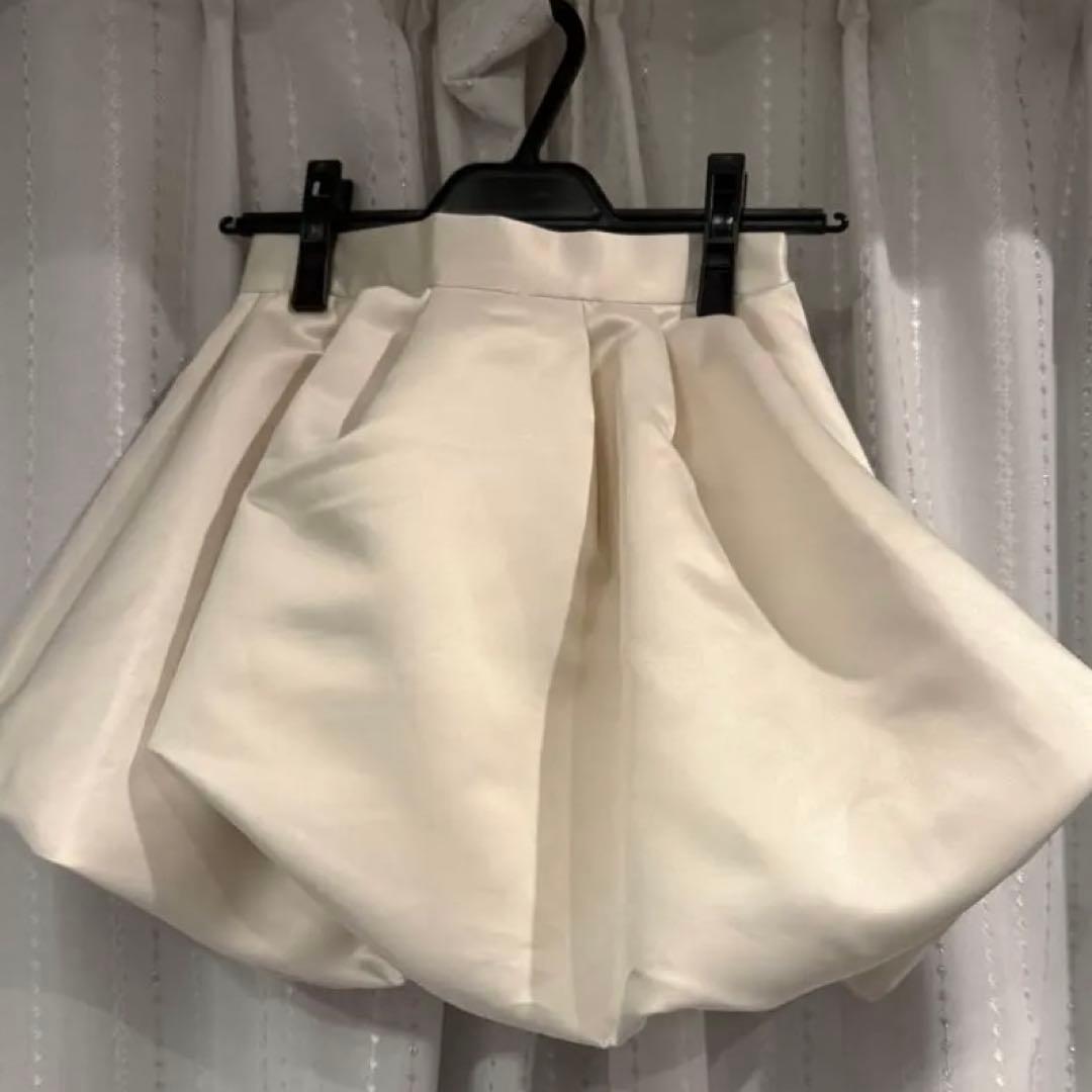 THE TOE Venice Balloon Skirt ivory - メルカリ