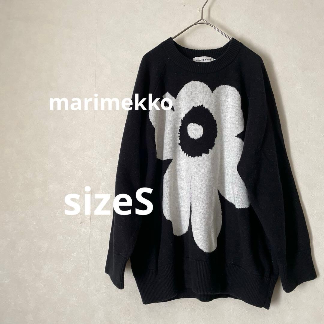 marimekko ニットセーター プルオーバー マリメッコ ウニッコサイズS