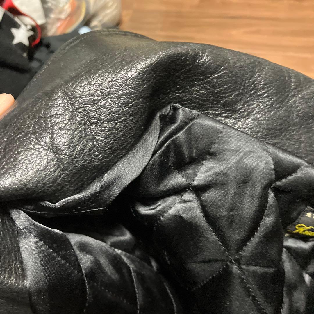 メイドインワールド Knot at All レザーカーコート ブラック M - メルカリ