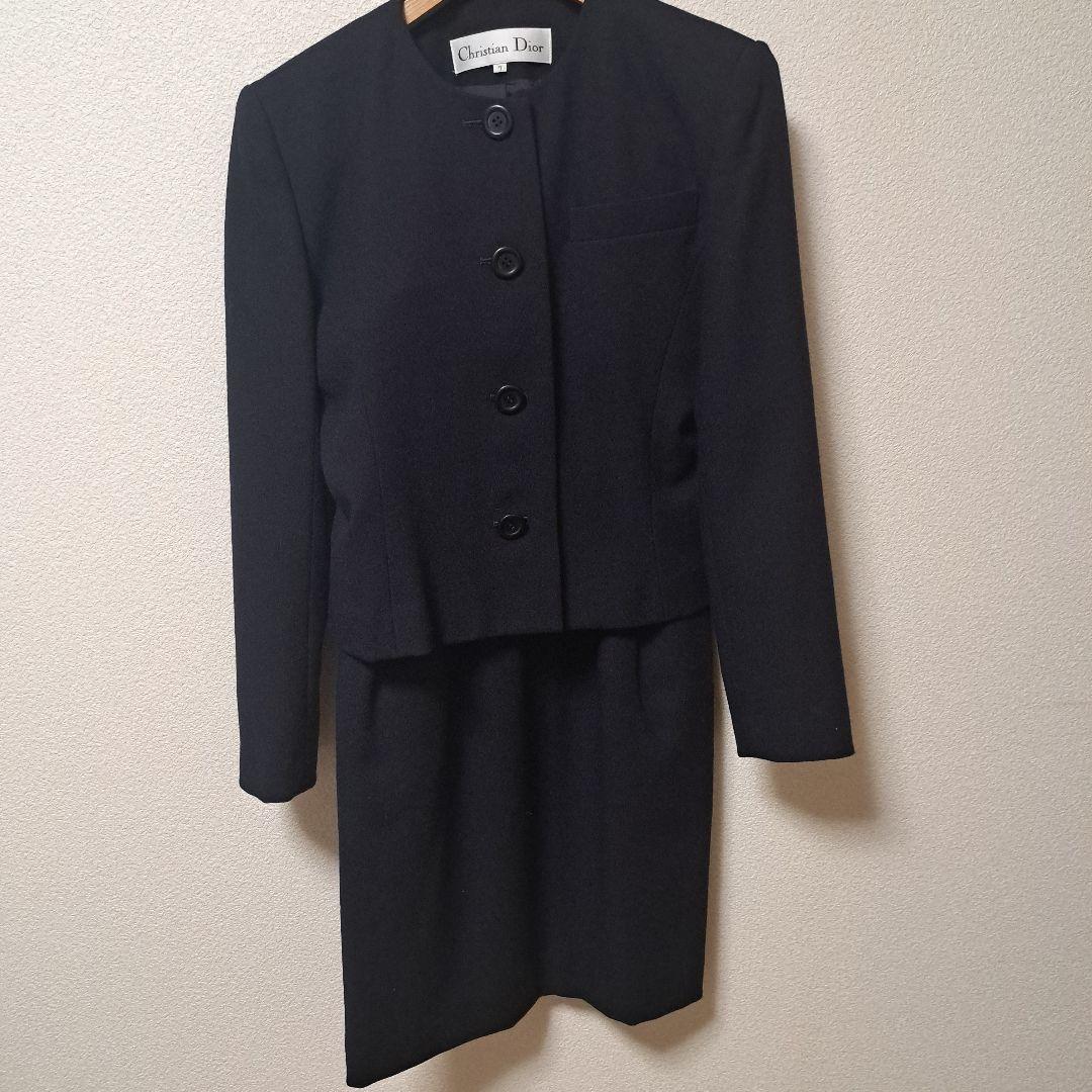 【未使用】CHRISTIAN DIOR セットアップスカートスーツ　S〜M Christian Dior（クリスチャン・ディオール） ディオール スーツ