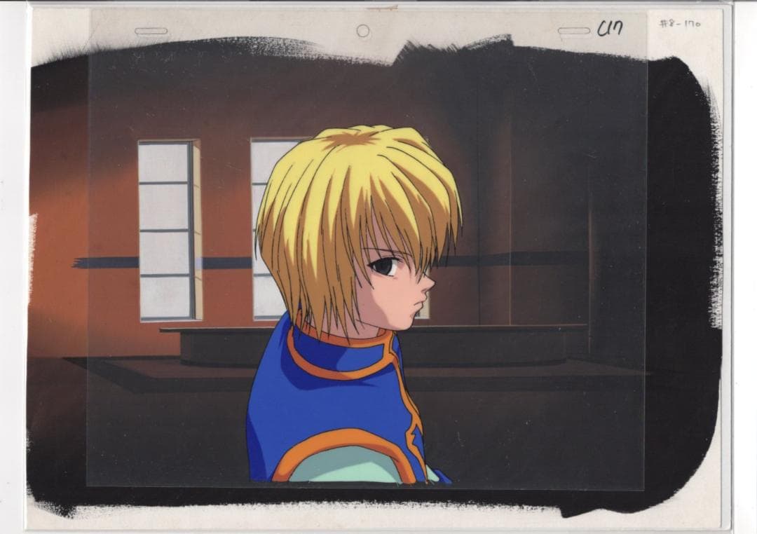 HUNTERxHUNTER ハンターハンター 直筆背景画 セル画 クラピカ 2 - メルカリ