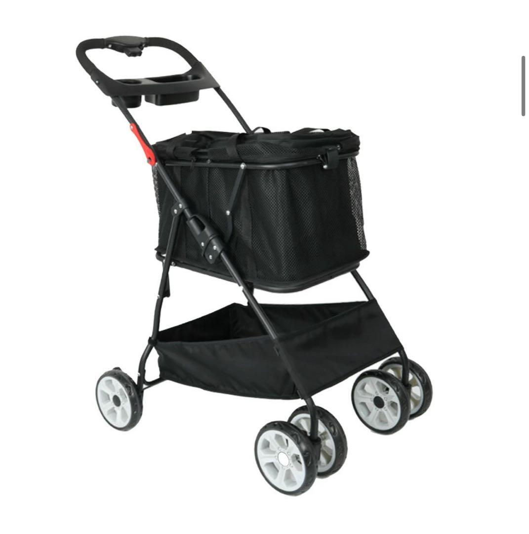 京都宇治ヤマサン　おでかけマイカート　ペットカート 黒15kgまで対応　未使用品 京都宇治ヤマサン おでかけマイカート ペットカート 黒15kgまで対応 未