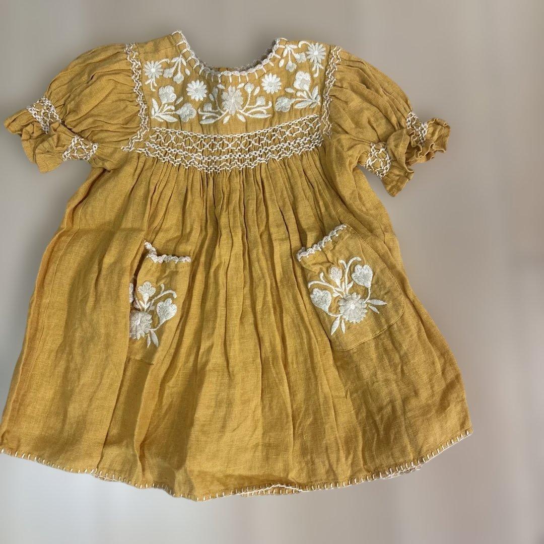 APOLINA DORA _MANGO 2-3y ワンピース - メルカリ