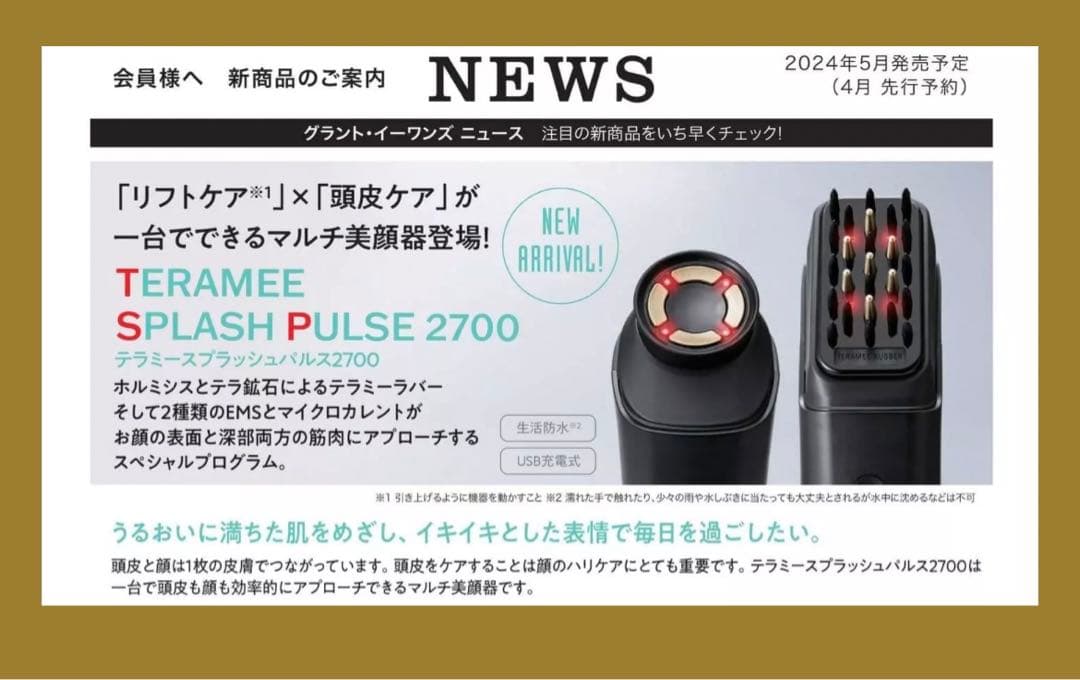 テラミースプラッシュパルス2700 - メルカリ