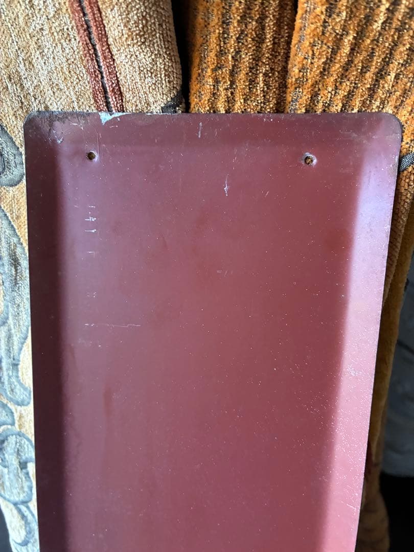 アンティーク 大きな ホーロー プレート 看板 雪印牛乳 配達申し込み所