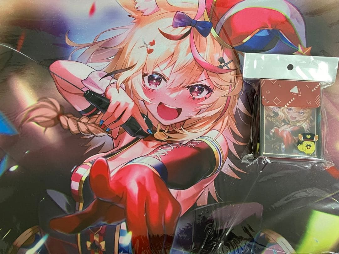 ぱる家　ホロライブ　プレイマット　スリーブ　カードケース　尾丸ポルカ Amazon.co.jp: ホロライブ 尾丸ポルカ 誕生日記念2022 ラバーマット