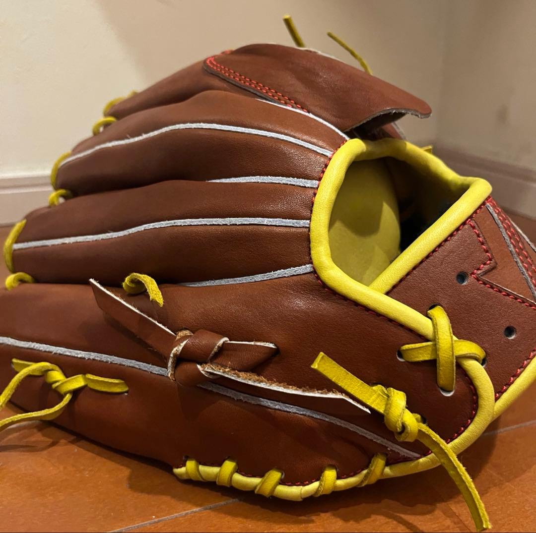 デサント投手用硬式グローブ オーダー パドレスカラー Promade - メルカリ