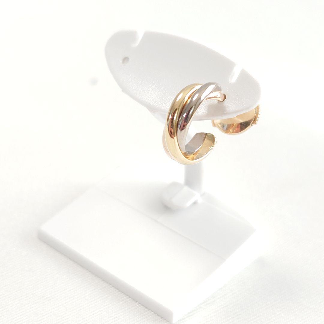 【磨き済】カルティエ トリニティ フープ ピアス 片耳用 6722 コメ兵｜カルティエ トリニティ フープ ピアス｜カルティエ｜ブランド