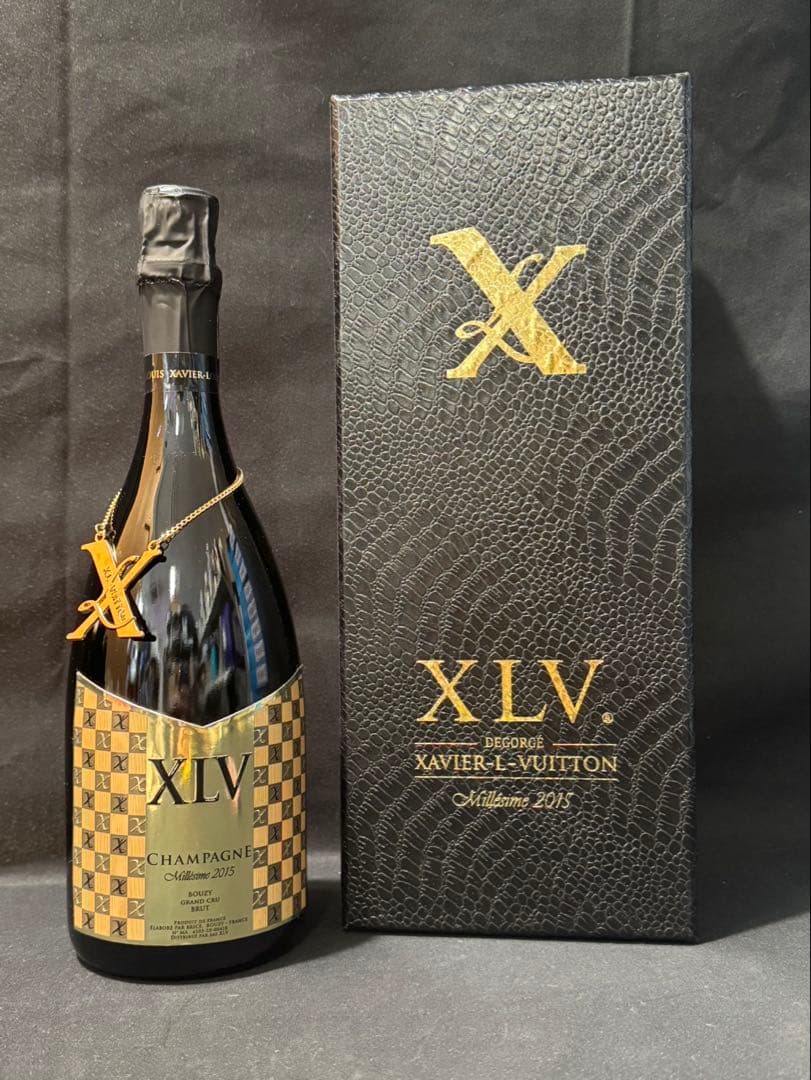 XLV2015 750ml 箱付正規品 シャンパーニュ ルイヴィトン シャンパン XLV シャンパーニュ ブラン ド ノワール ドゥミ セック NV 750ml 箱付