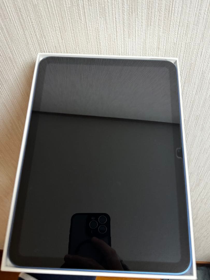 ナ*↓様 iPad 無印 A16チップ 128GB ブルー 最大容量100％ 充 極美品・完備品】iPad A16 第11世代 128GB ブルー Wi-Fi 【Apple店正規