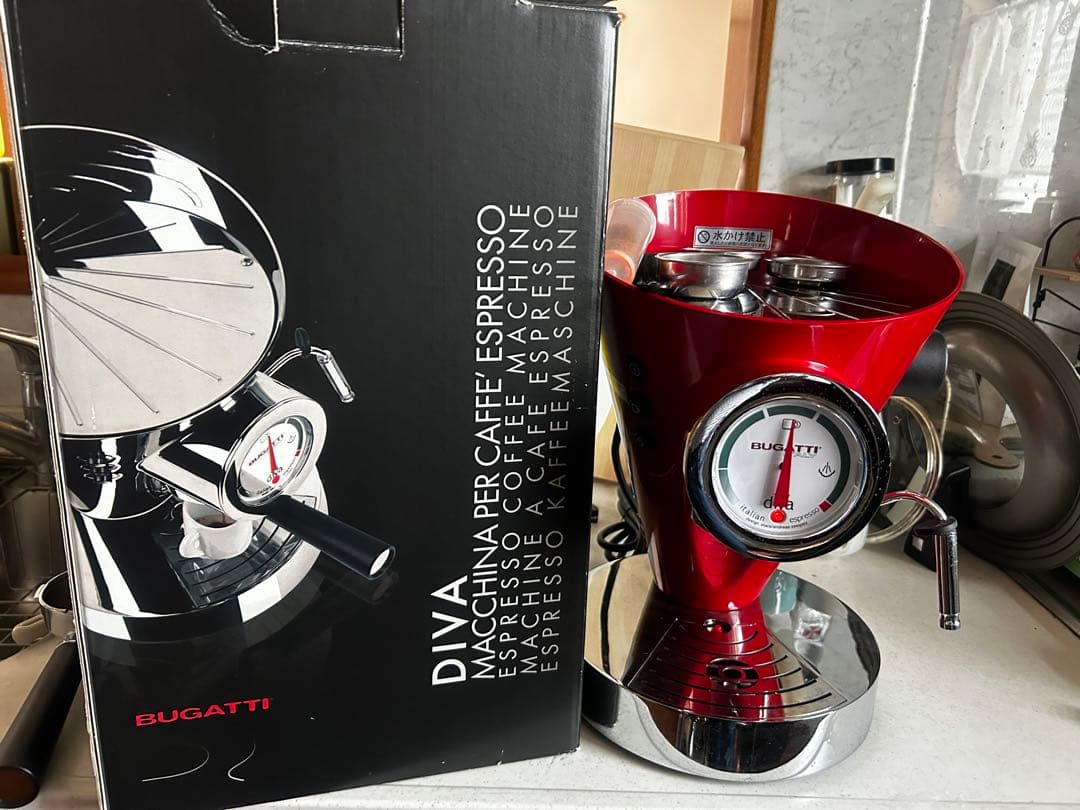 ブガッティ DIVA エスプレッソマシーン 廃盤品 - メルカリ