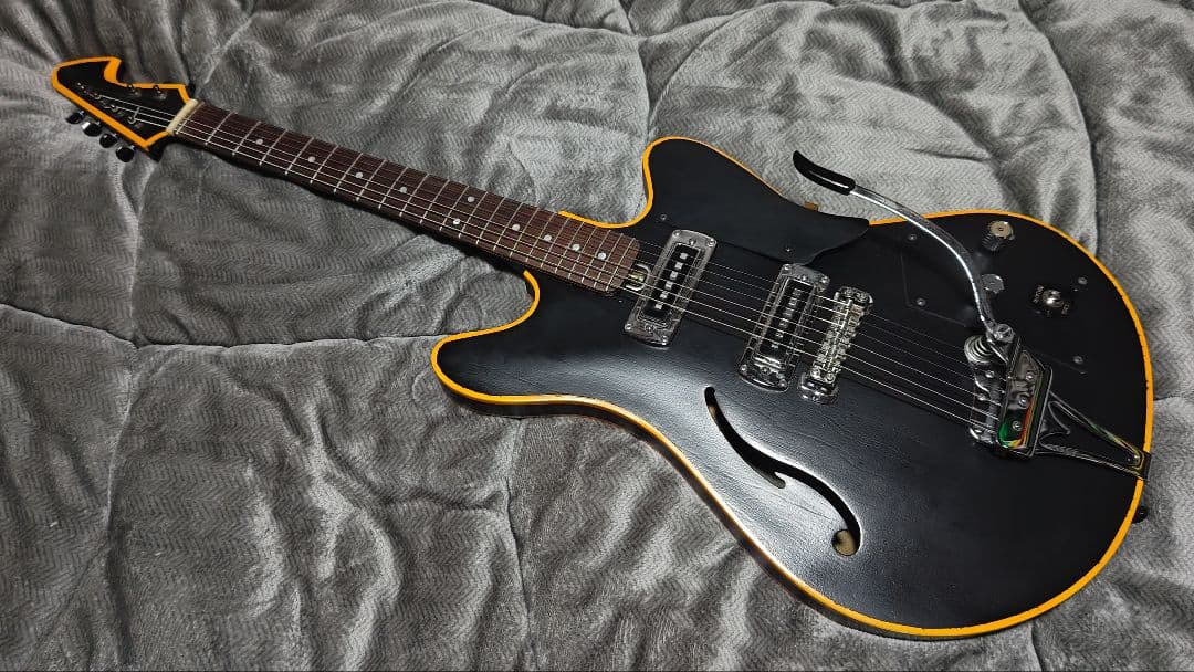 最終値下げ　テスコ　フルアコタイプ　ビザールギター　オールラッカー　ジャンク扱い TEISCO/テスコ 】激渋ビザール「WG-2L」入荷！【八尾店】｜2021年08月